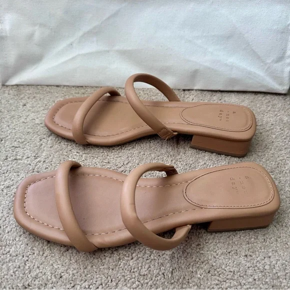a new day Tan Strappy Sandals - Picture 3 of 7